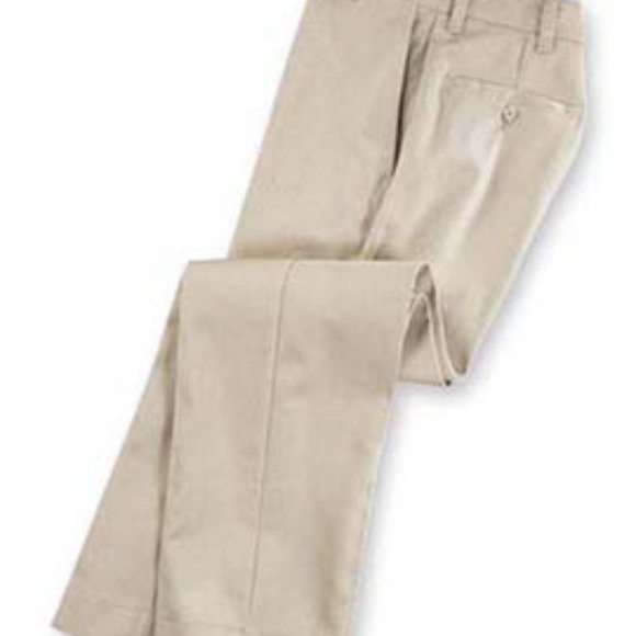 🎉HP 🎉 Men's Aramark Flat Front Pants Tan 40 x 32 - Picture 2 of 5